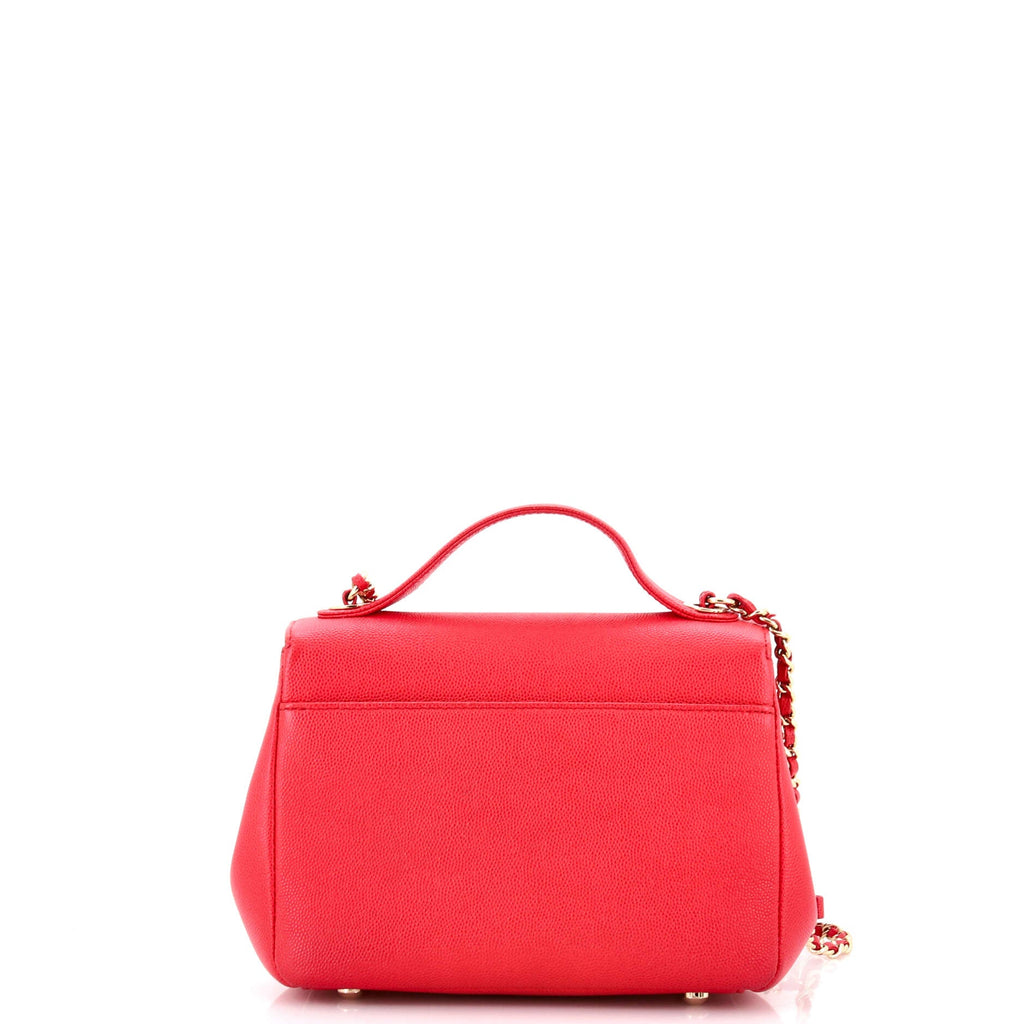 Business Affinity Flap Bag Quilted Caviar Mini