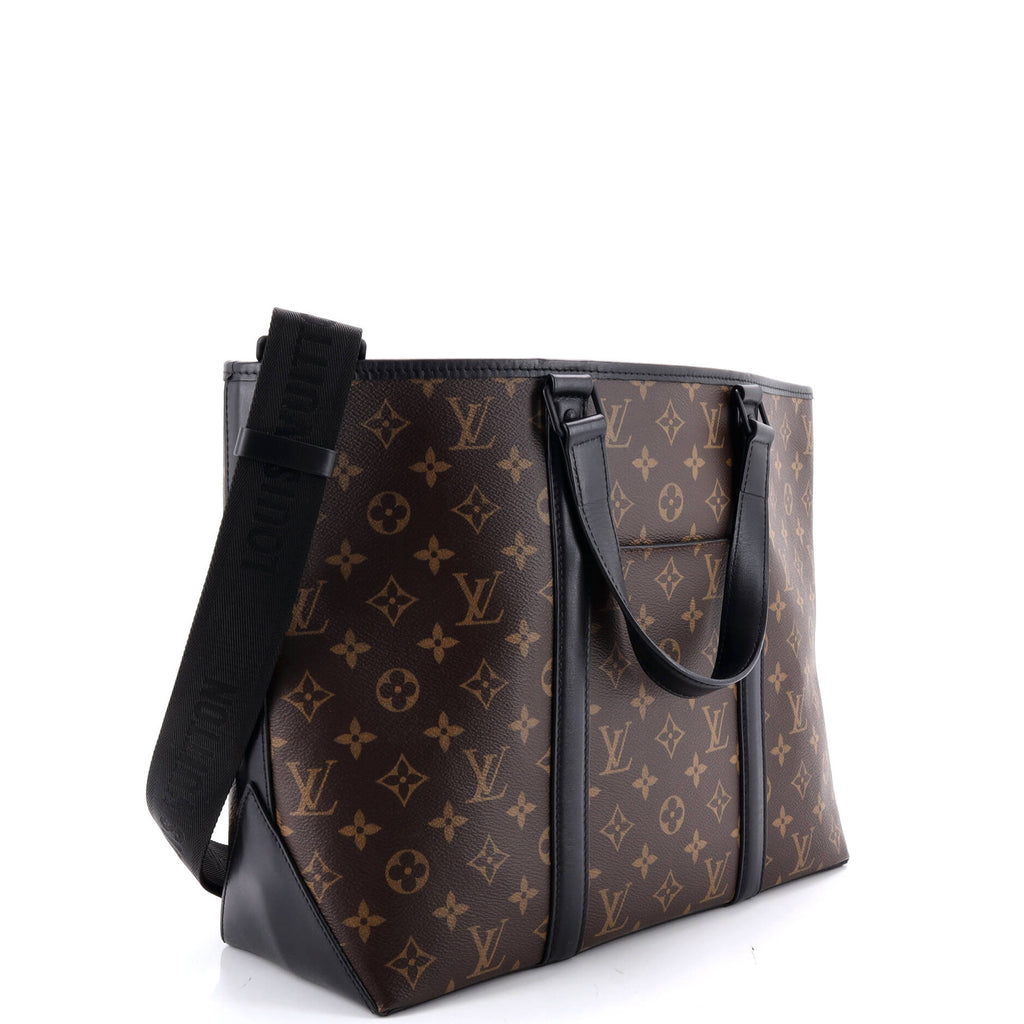Weekend Tote Macassar Monogram Canvas PM