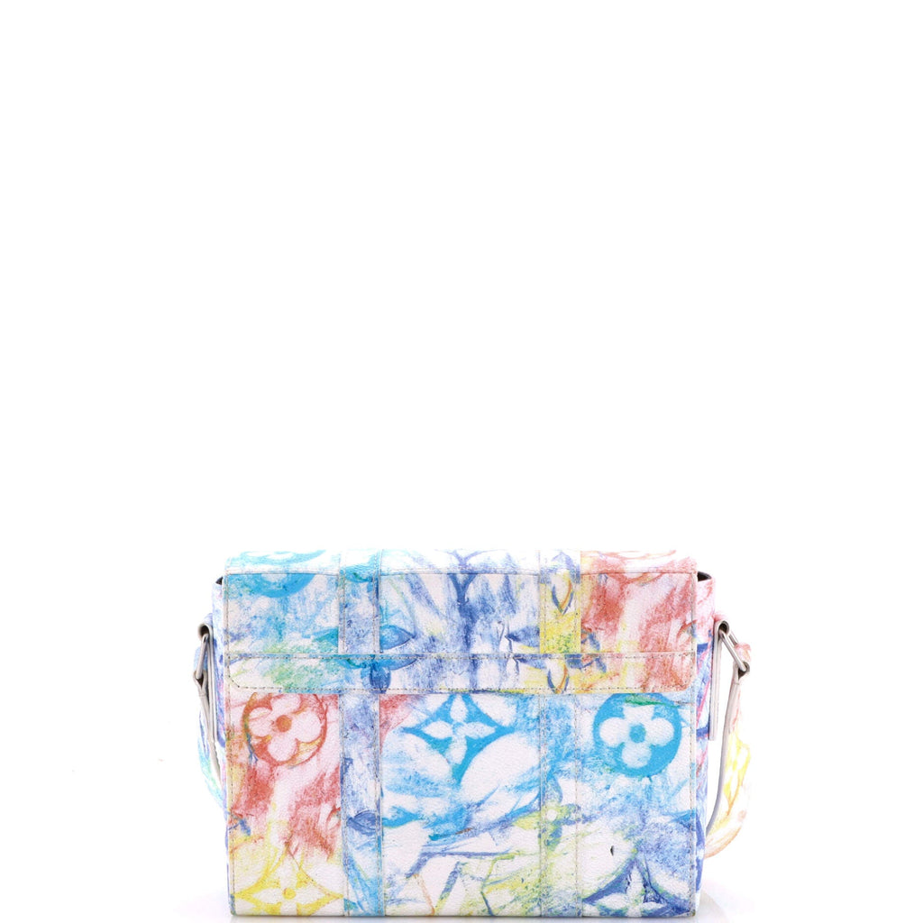 Trunk Messenger Bag Limited Edition Monogram Pastel Multicolor