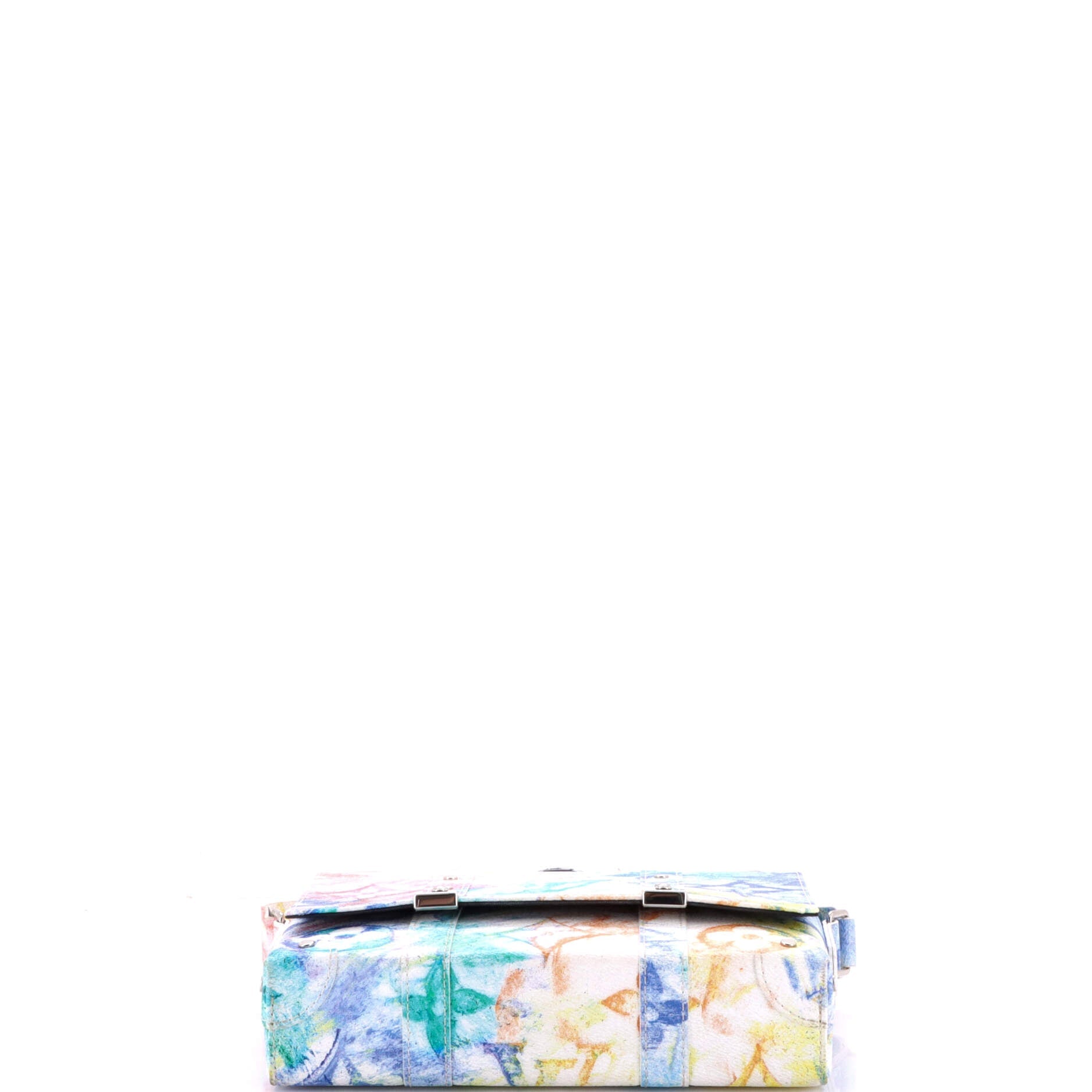 Trunk Messenger Bag Limited Edition Monogram Pastel Multicolor