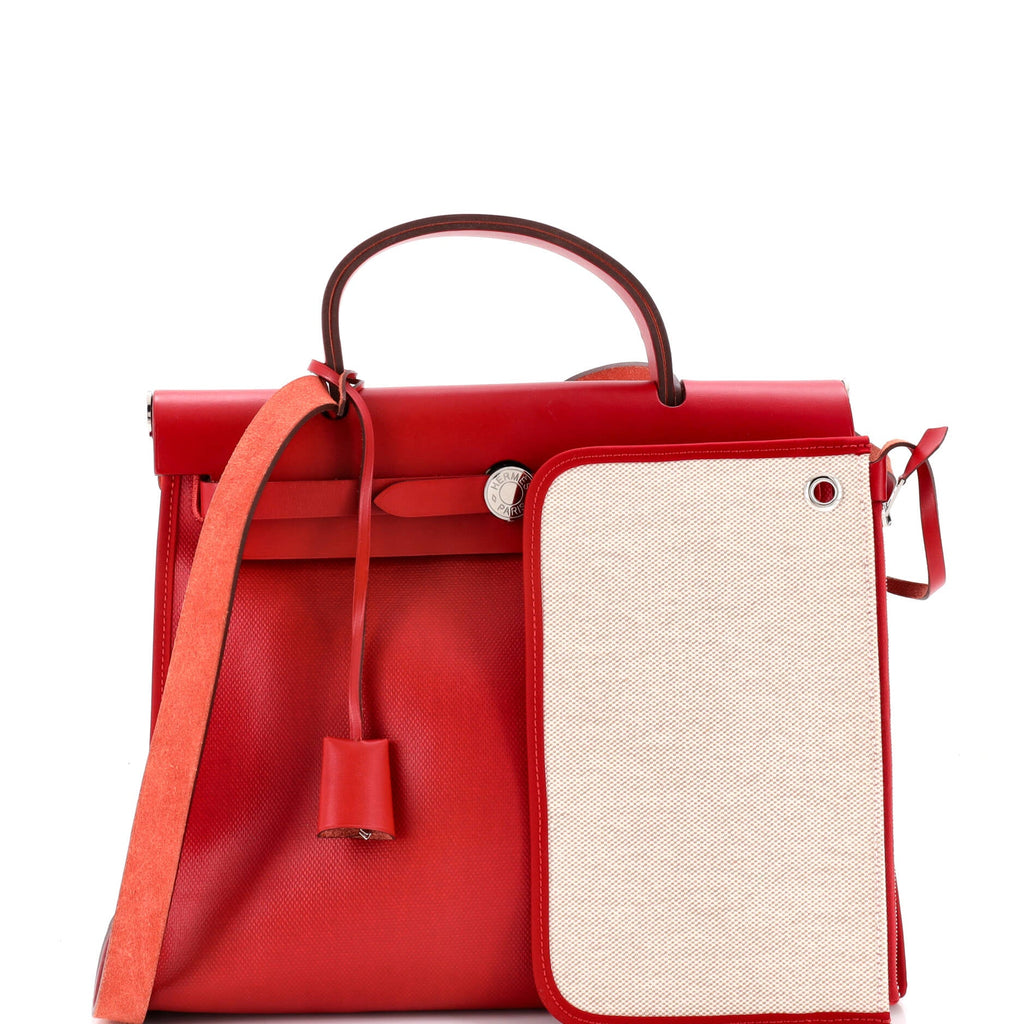 Herbag Zip Berline Vache Canvas and Leather 31