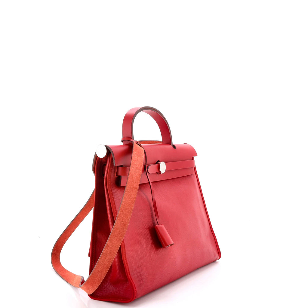 Herbag Zip Berline Vache Canvas and Leather 31