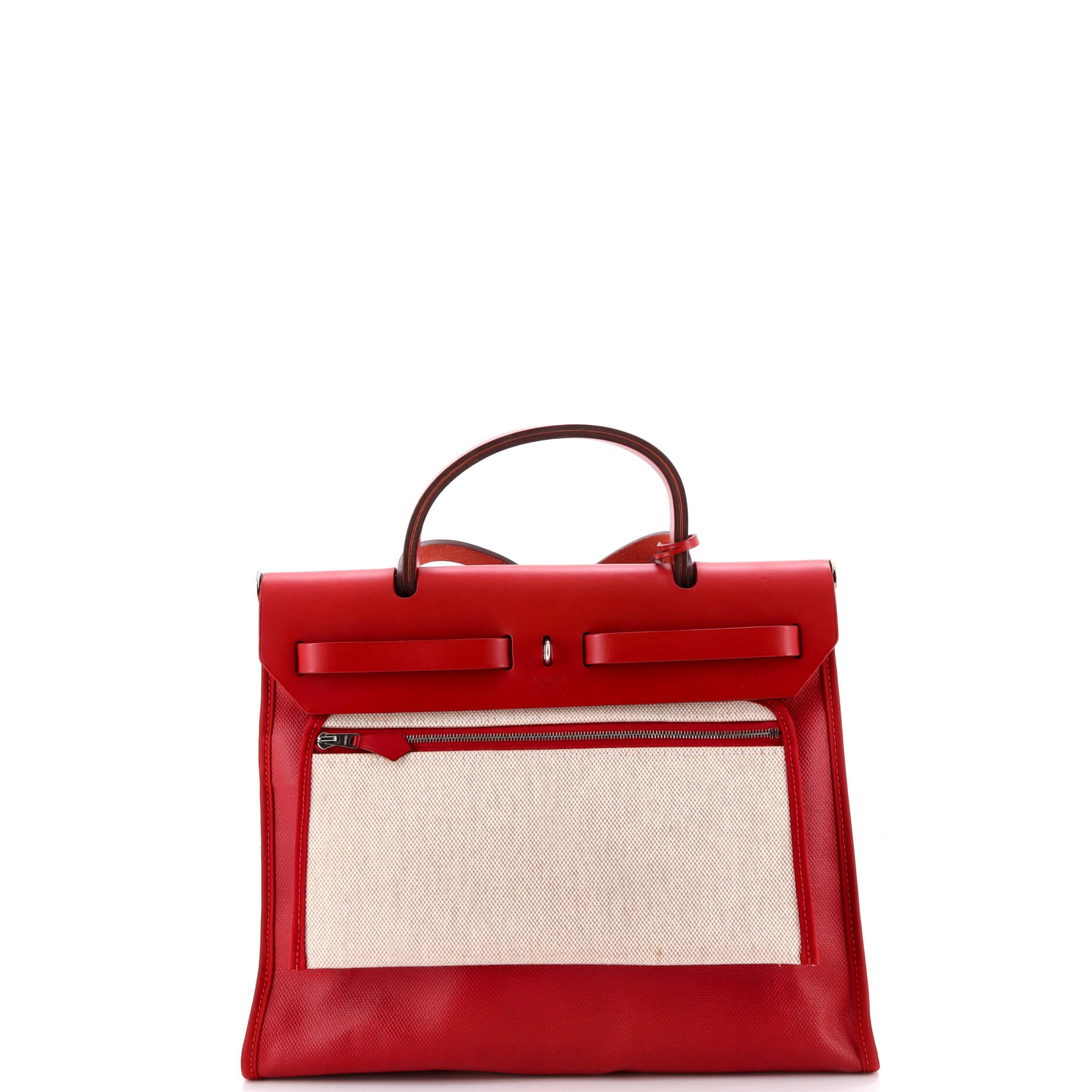 Herbag Zip Berline Vache Canvas and Leather 31
