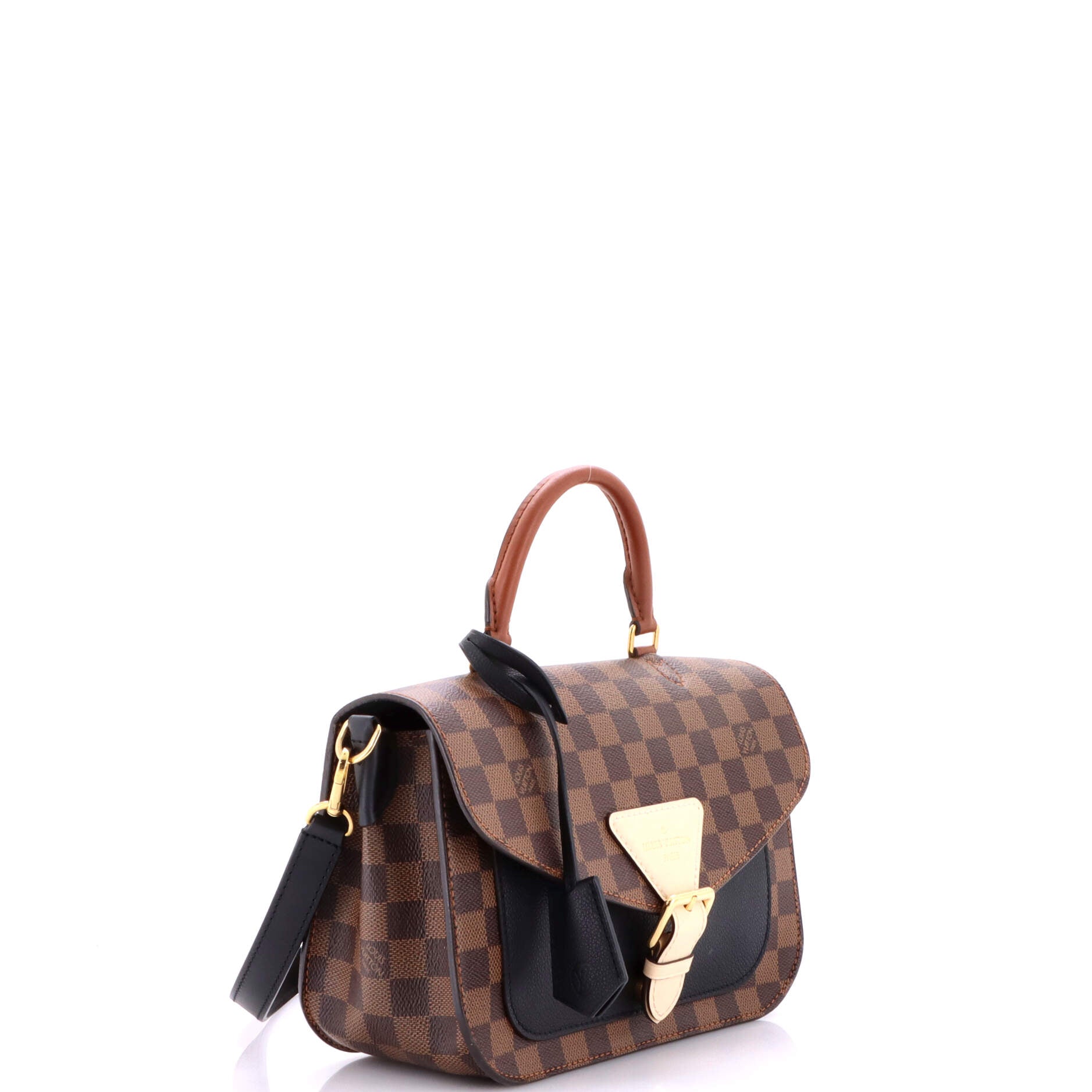 Beaumarchais Handbag Damier with Leather