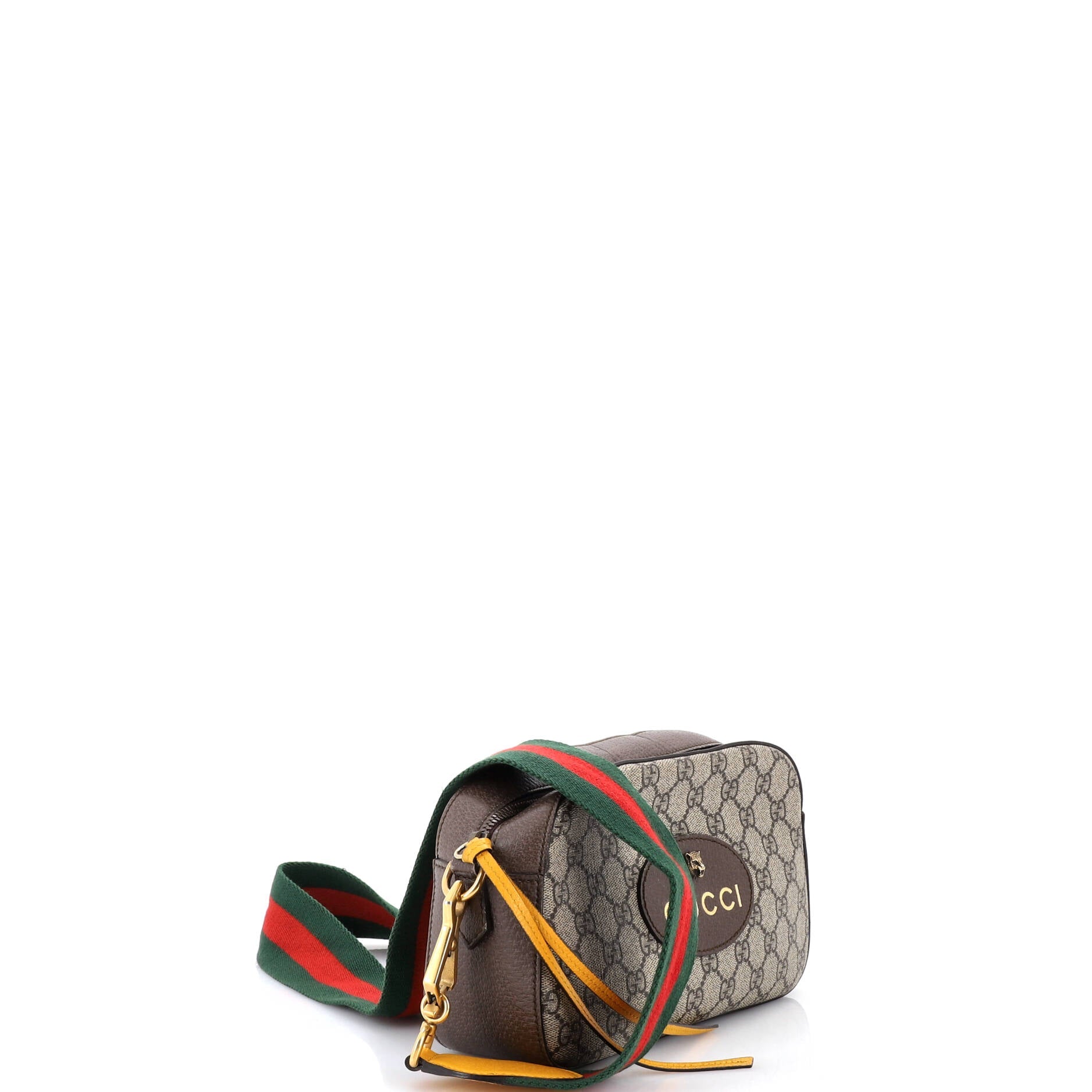 Neo Vintage Camera Messenger Bag GG Coated Canvas