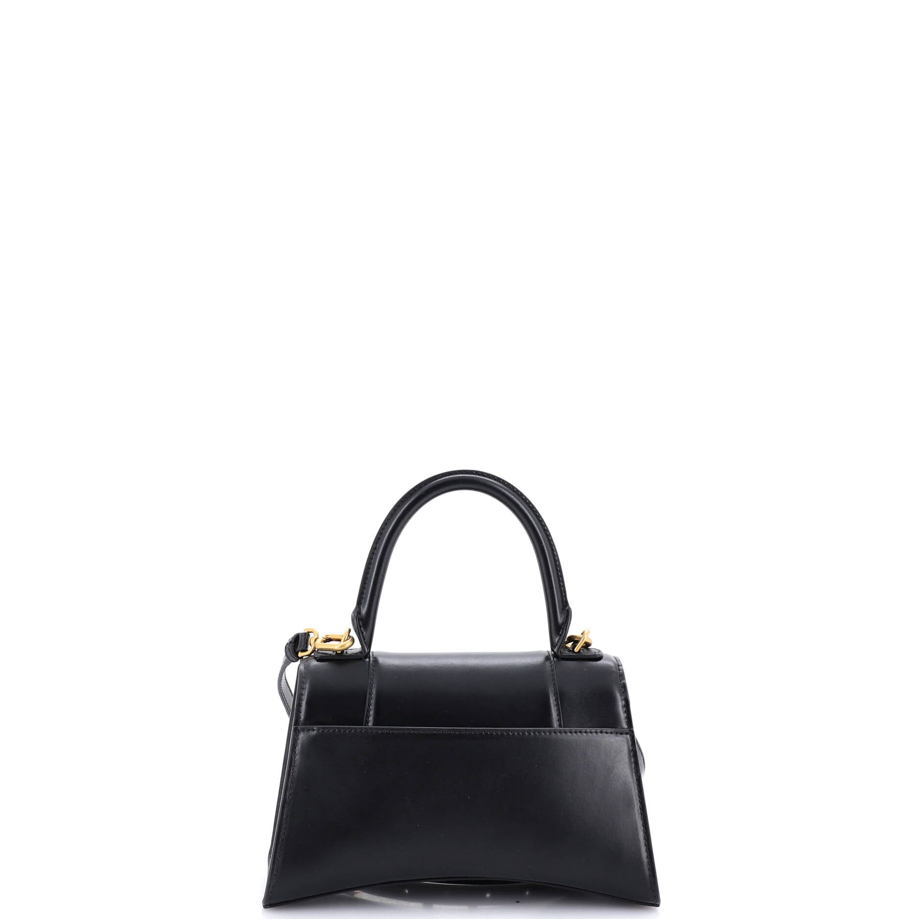 Hourglass Sling Shoulder Bag Leather Small