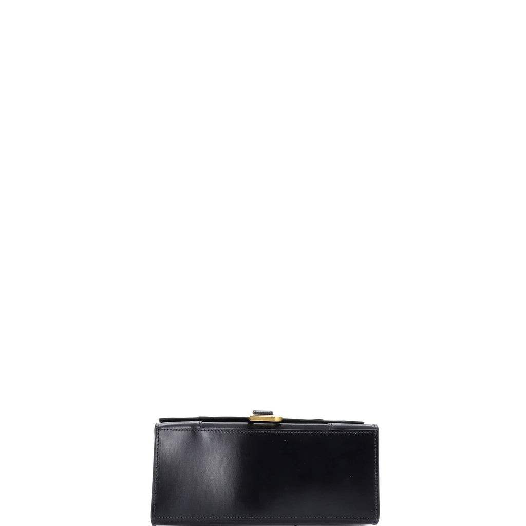 Hourglass Sling Shoulder Bag Leather Small