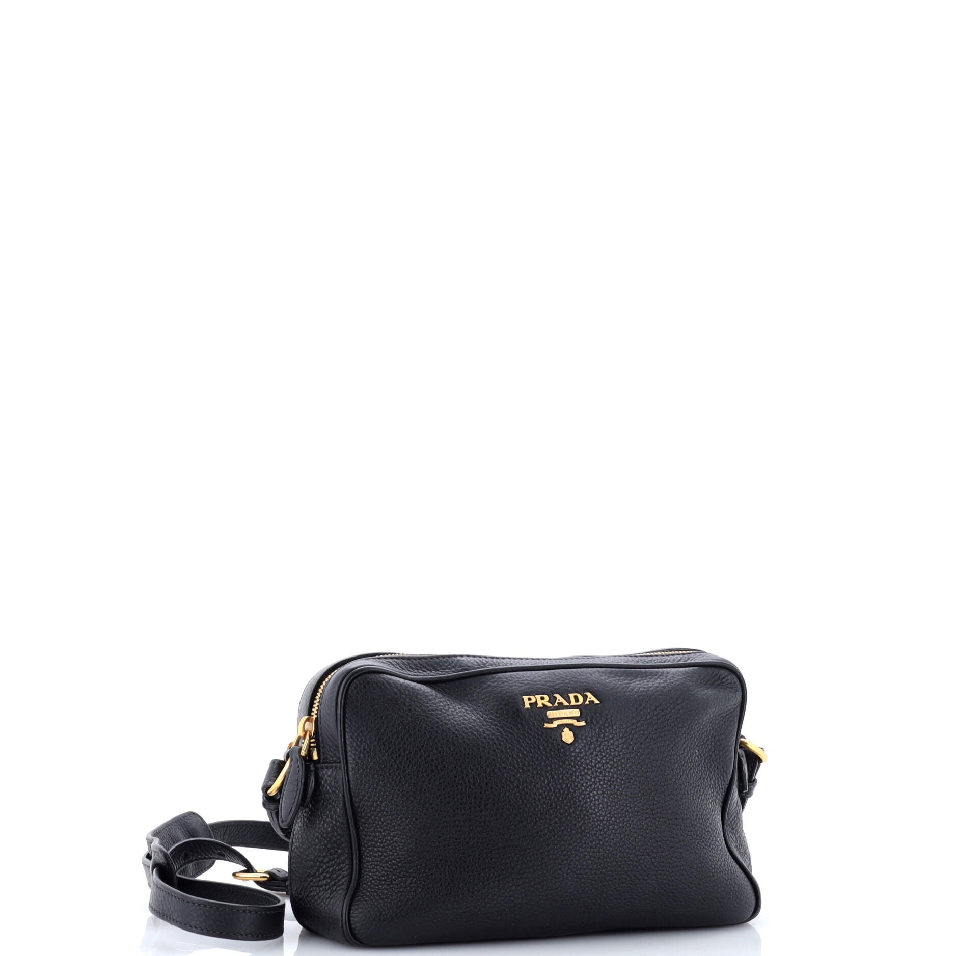 Double Zip Camera Bag Vitello Daino