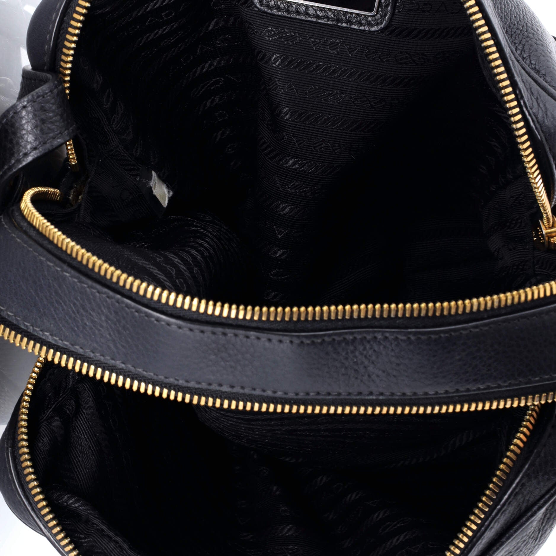 Double Zip Camera Bag Vitello Daino