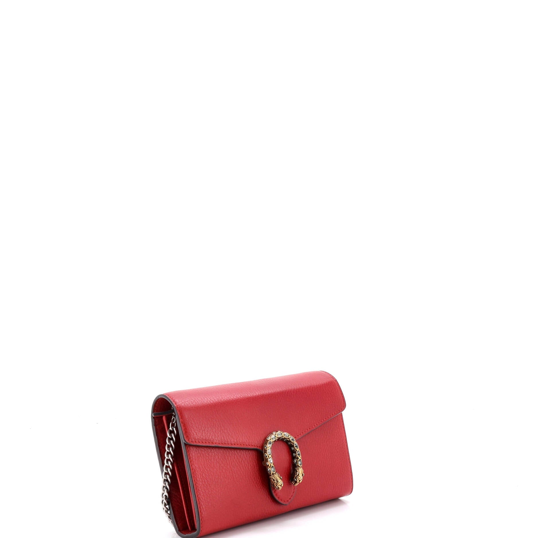 Dionysus Chain Wallet Leather with Embellished Detail Small
