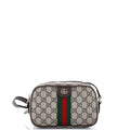 Ophidia Camera Bag GG Coated Canvas and Leather Small
