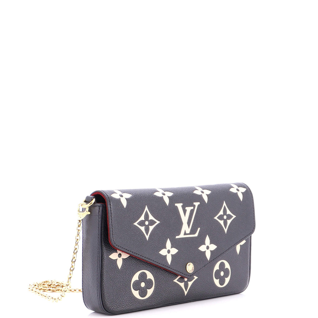 Felicie Pochette Bicolor Monogram Empreinte Giant