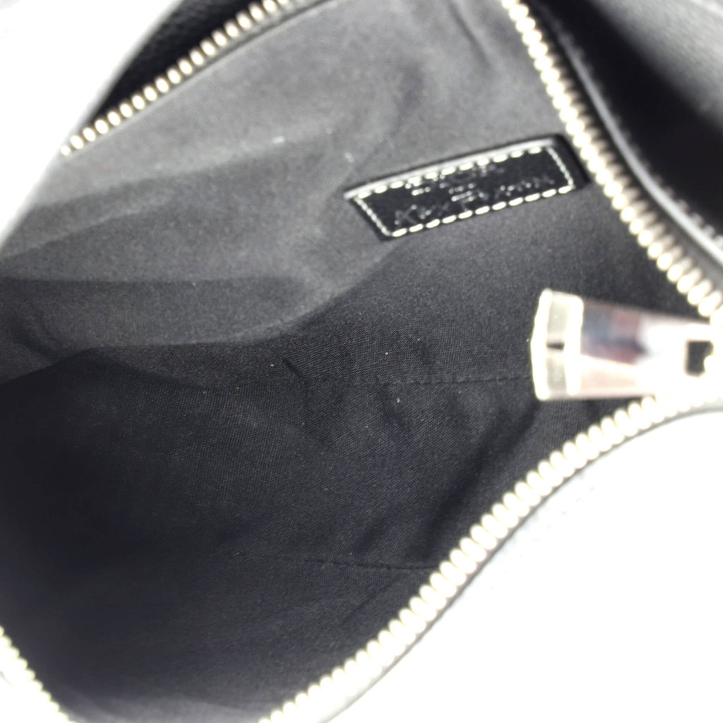 Alex Foxton Logo Saddle Crossbody Bag Printed Leather