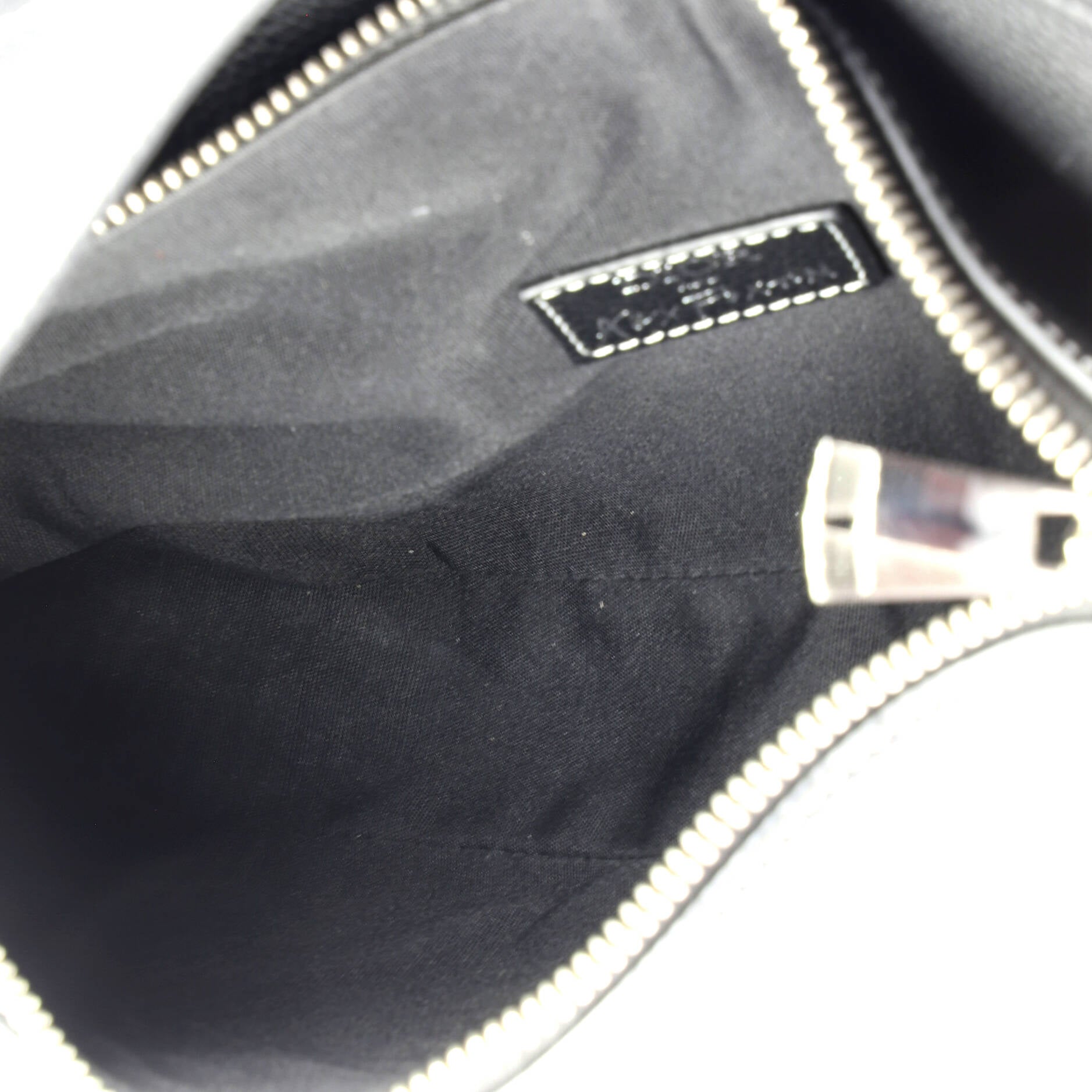Alex Foxton Logo Saddle Crossbody Bag Printed Leather