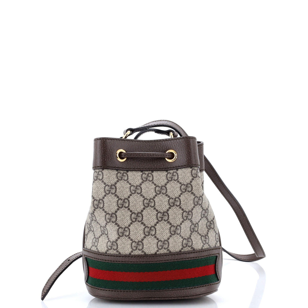 Ophidia Bucket Bag GG Coated Canvas Mini