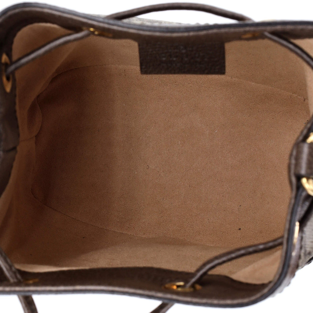Ophidia Bucket Bag GG Coated Canvas Mini