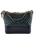 Gabrielle Hobo Chevron Aged Calfskin Medium