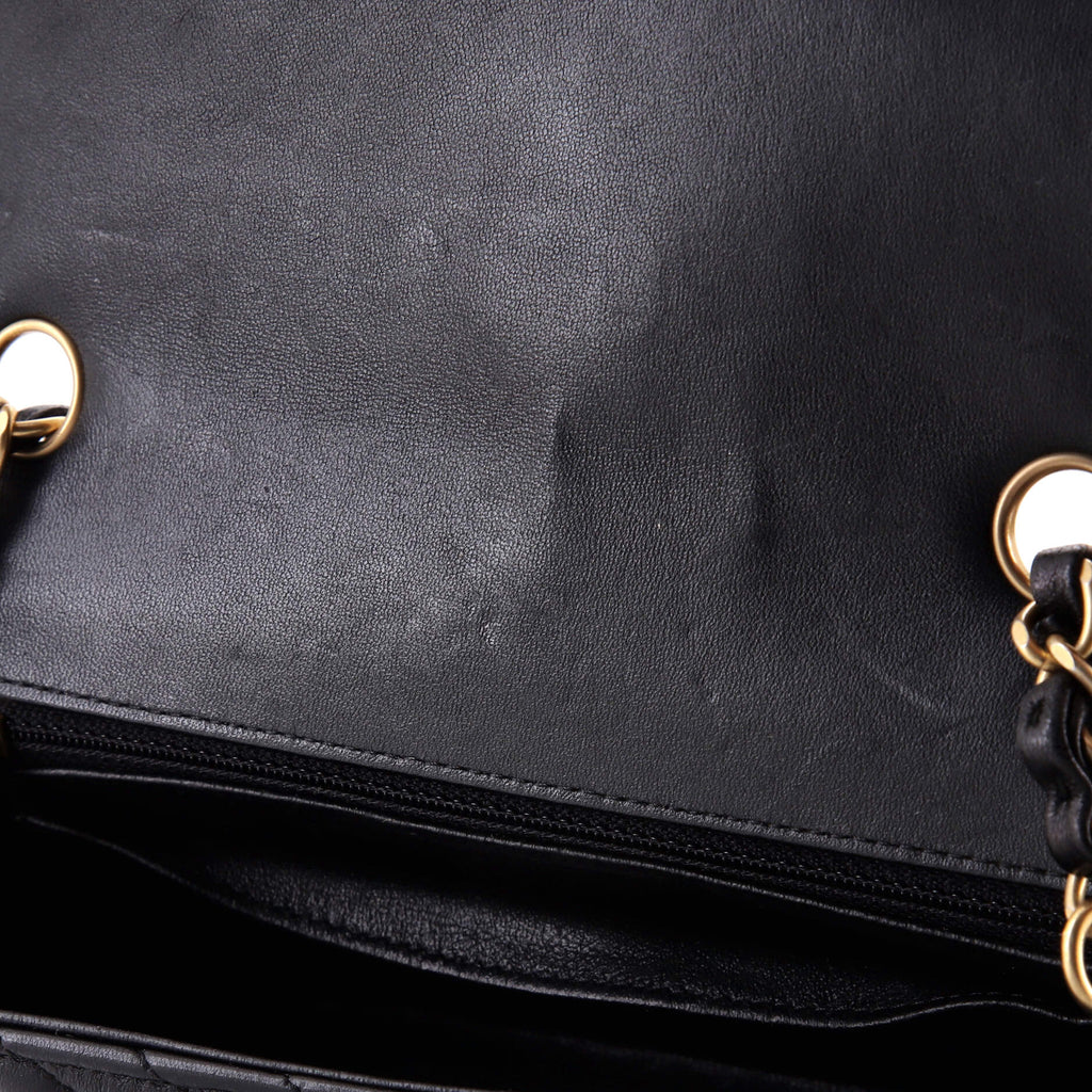 Classic Single Flap Bag Chevron Lambskin Mini