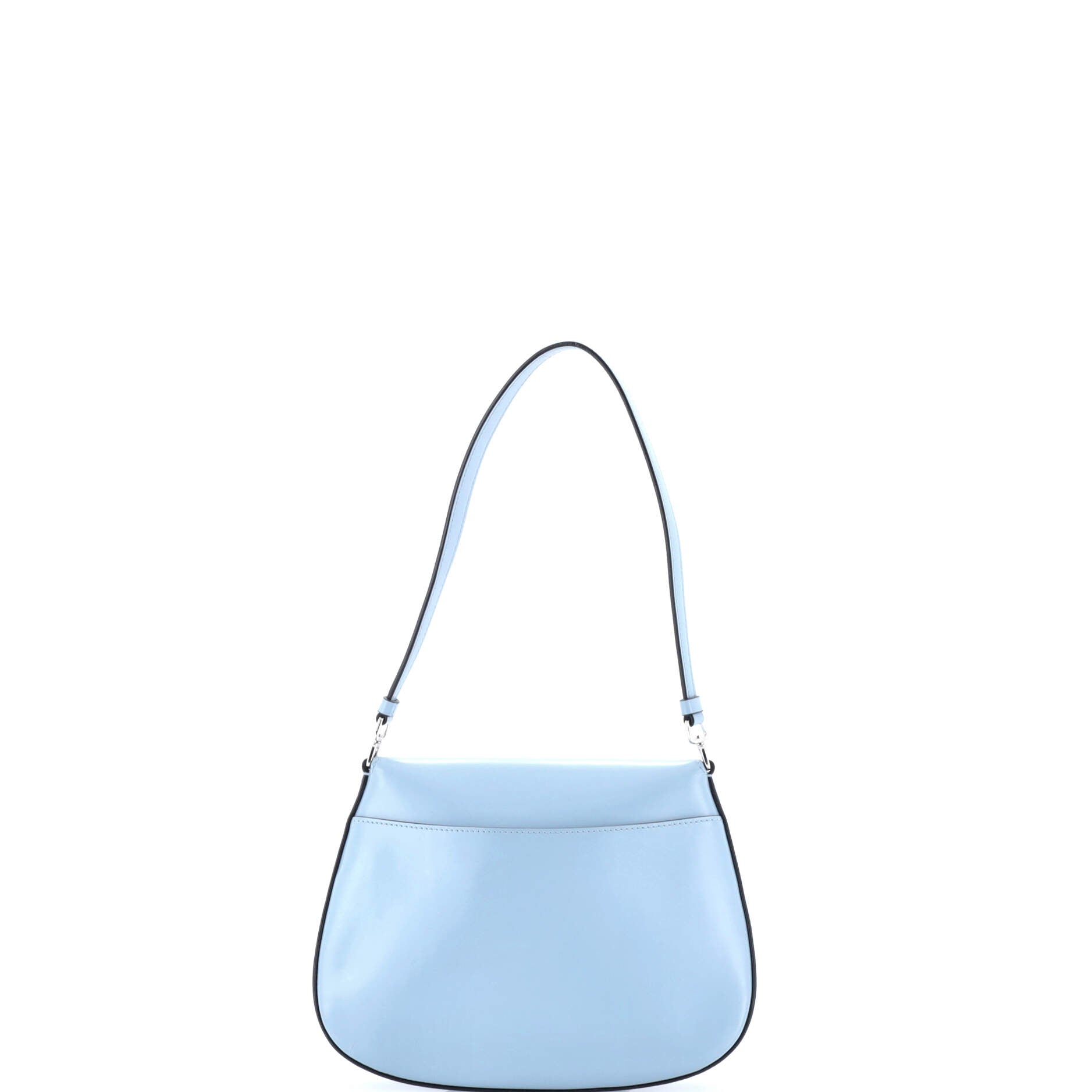 Cleo Flap Shoulder Bag Spazzolato Leather Small