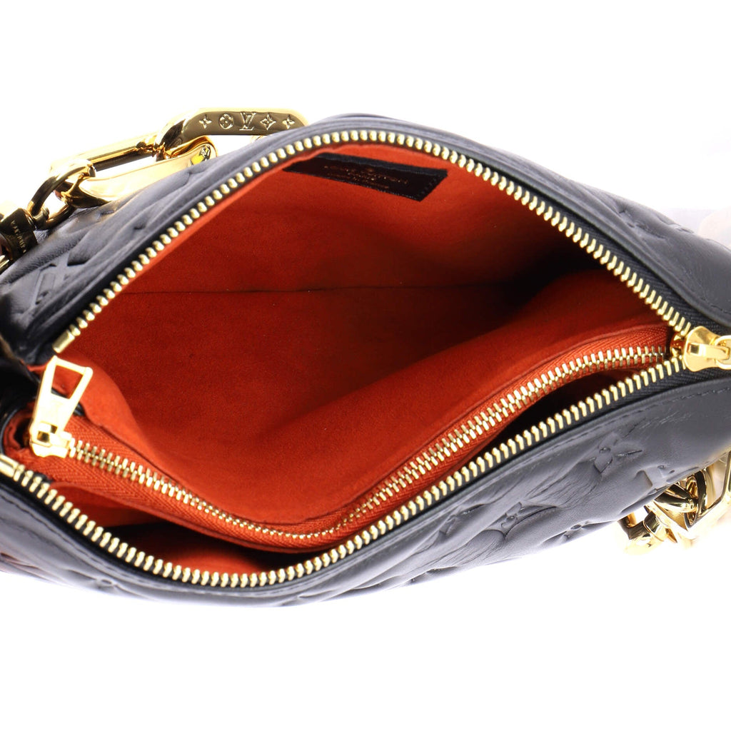 Coussin Bag Monogram Embossed Lambskin BB