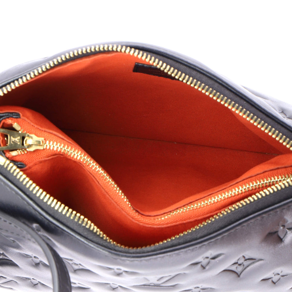 Coussin Bag Monogram Embossed Lambskin BB