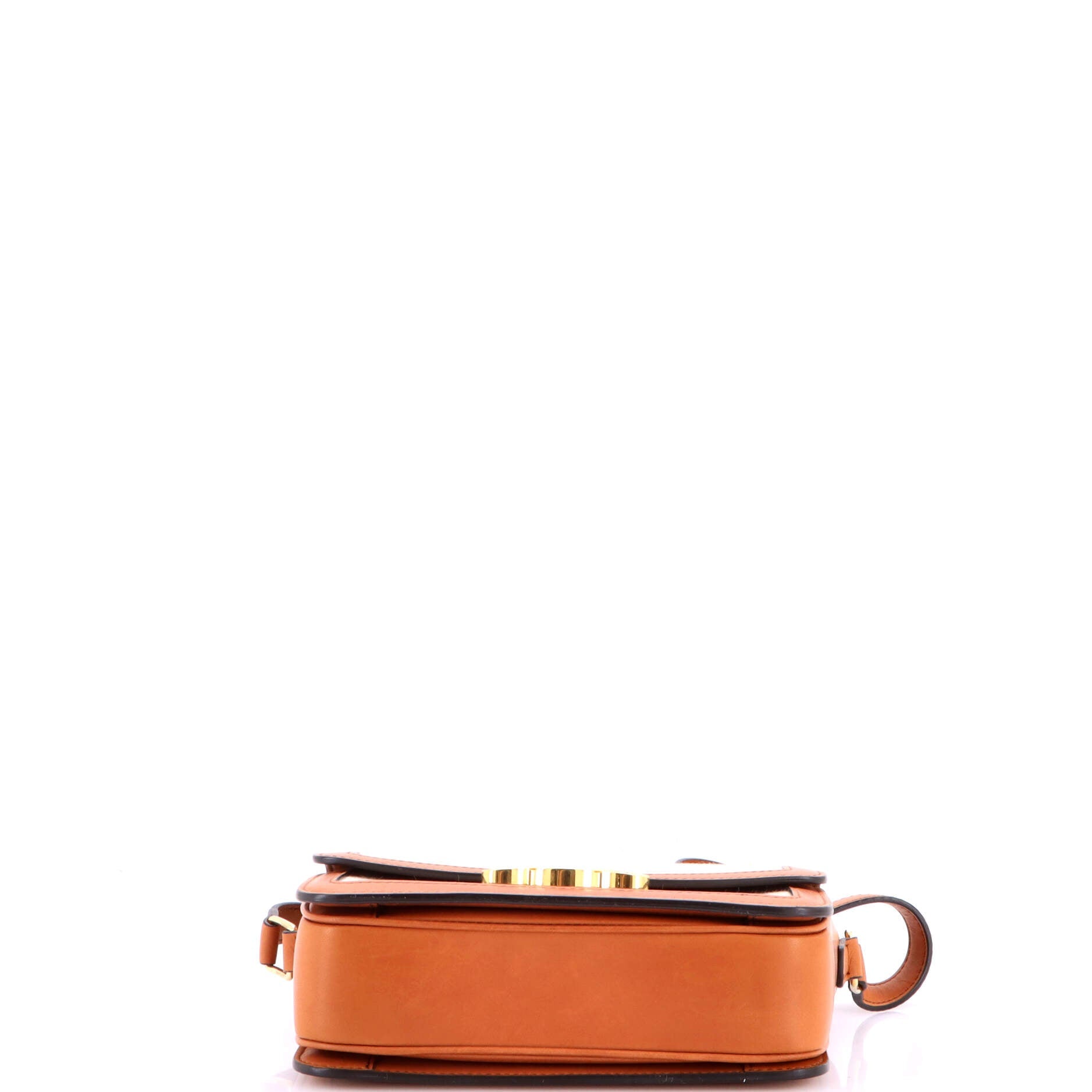 Triomphe Shoulder Bag Canvas with Leather Teen