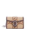 Dionysus Chain Wallet Jumbo GG Canvas Small