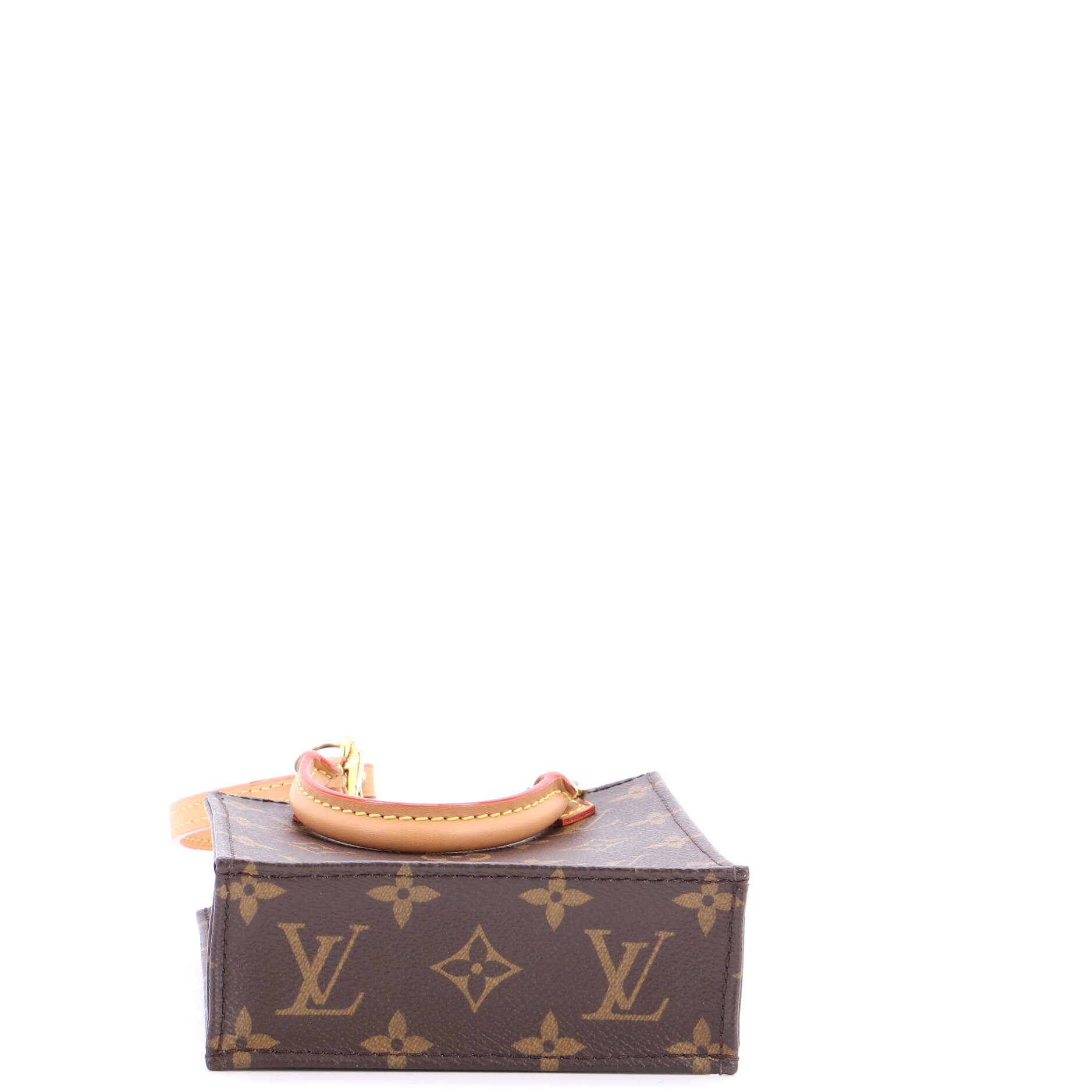 Petit Sac Plat Bag Monogram Canvas