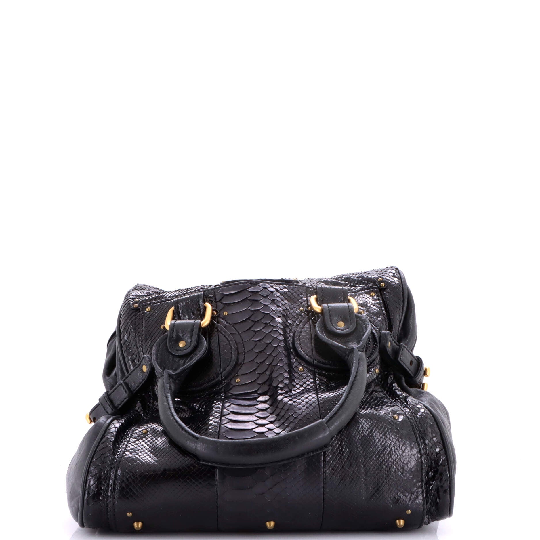 Paddington Tote Python Medium