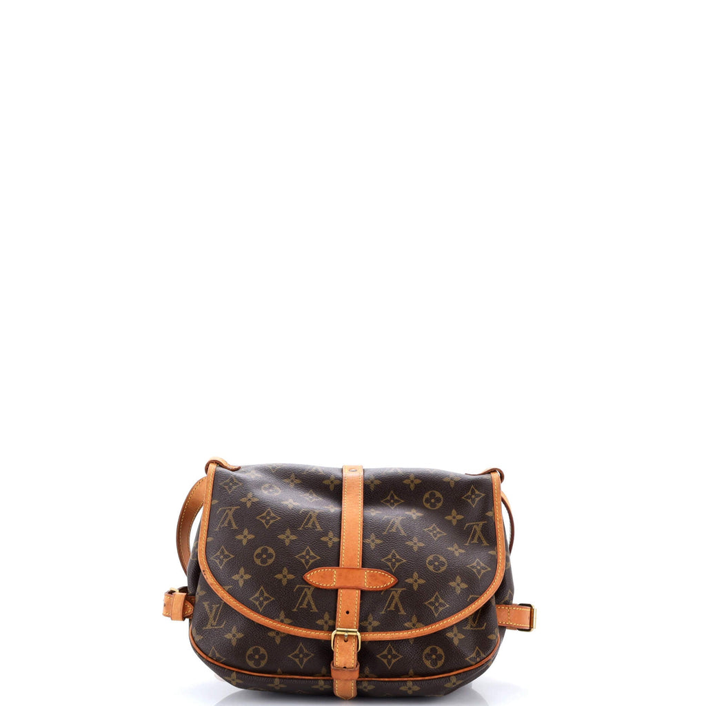 Saumur Handbag Monogram Canvas 30