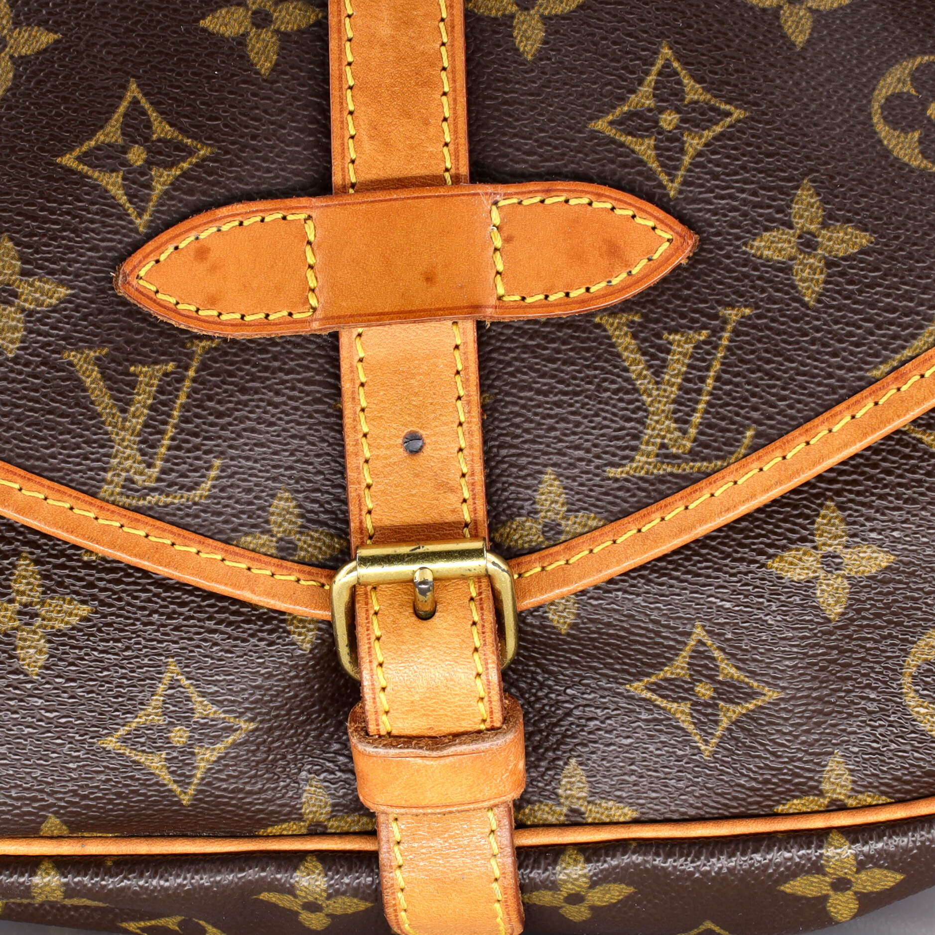 Saumur Handbag Monogram Canvas 30