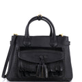Brogues Tassel Banner Tote Leather Medium