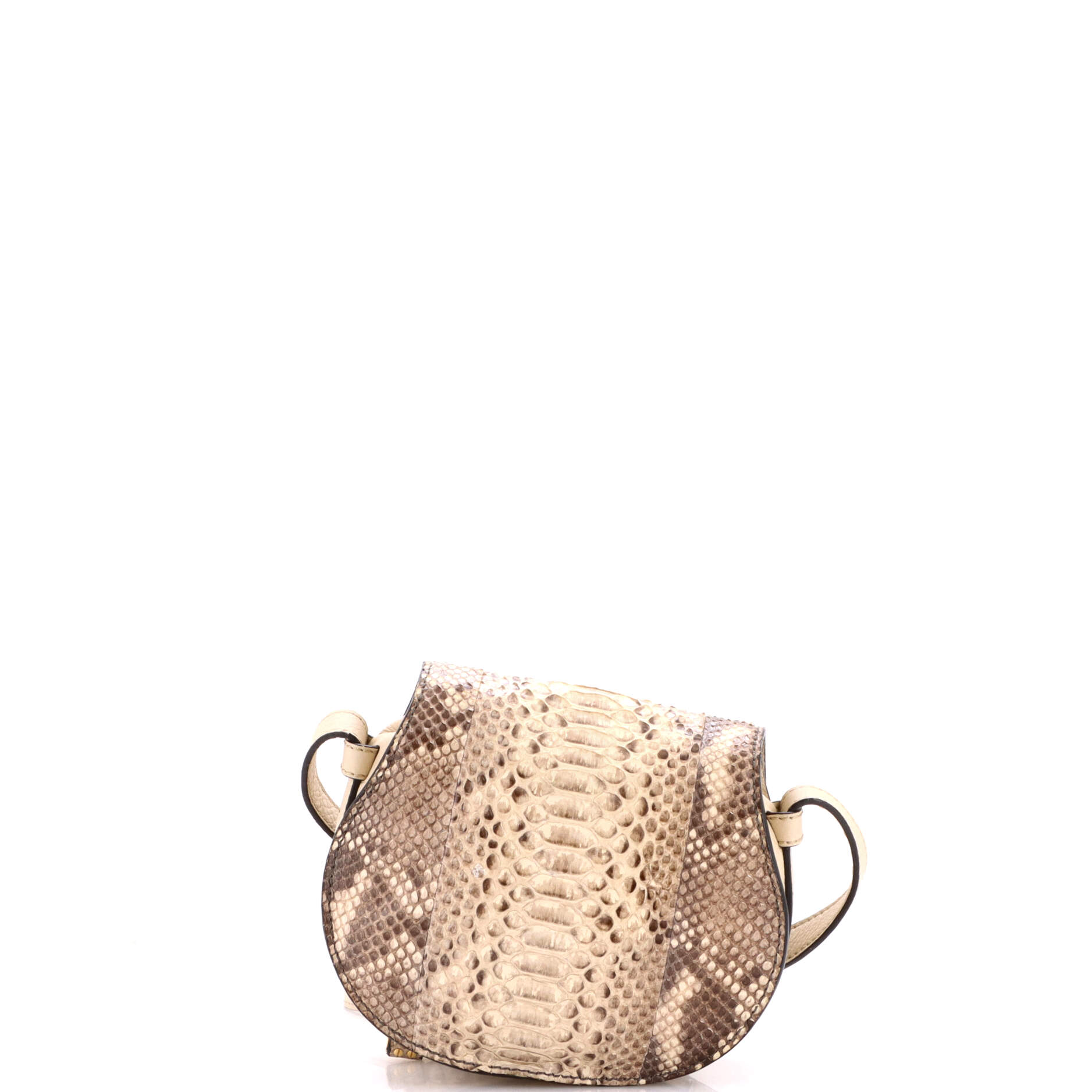 Marcie Crossbody Bag Python Print Calfskin Mini