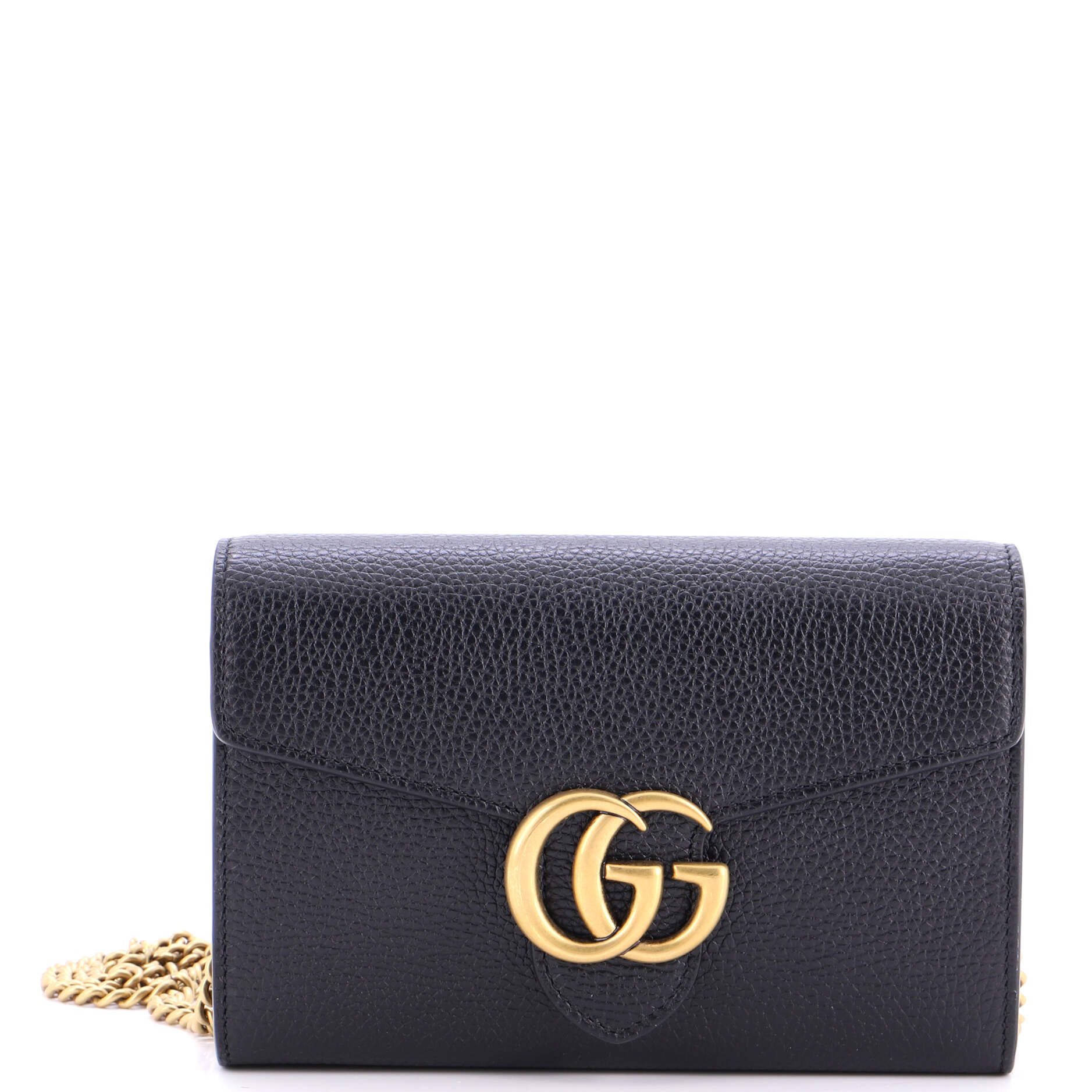 GG Marmont Chain Wallet Leather Mini