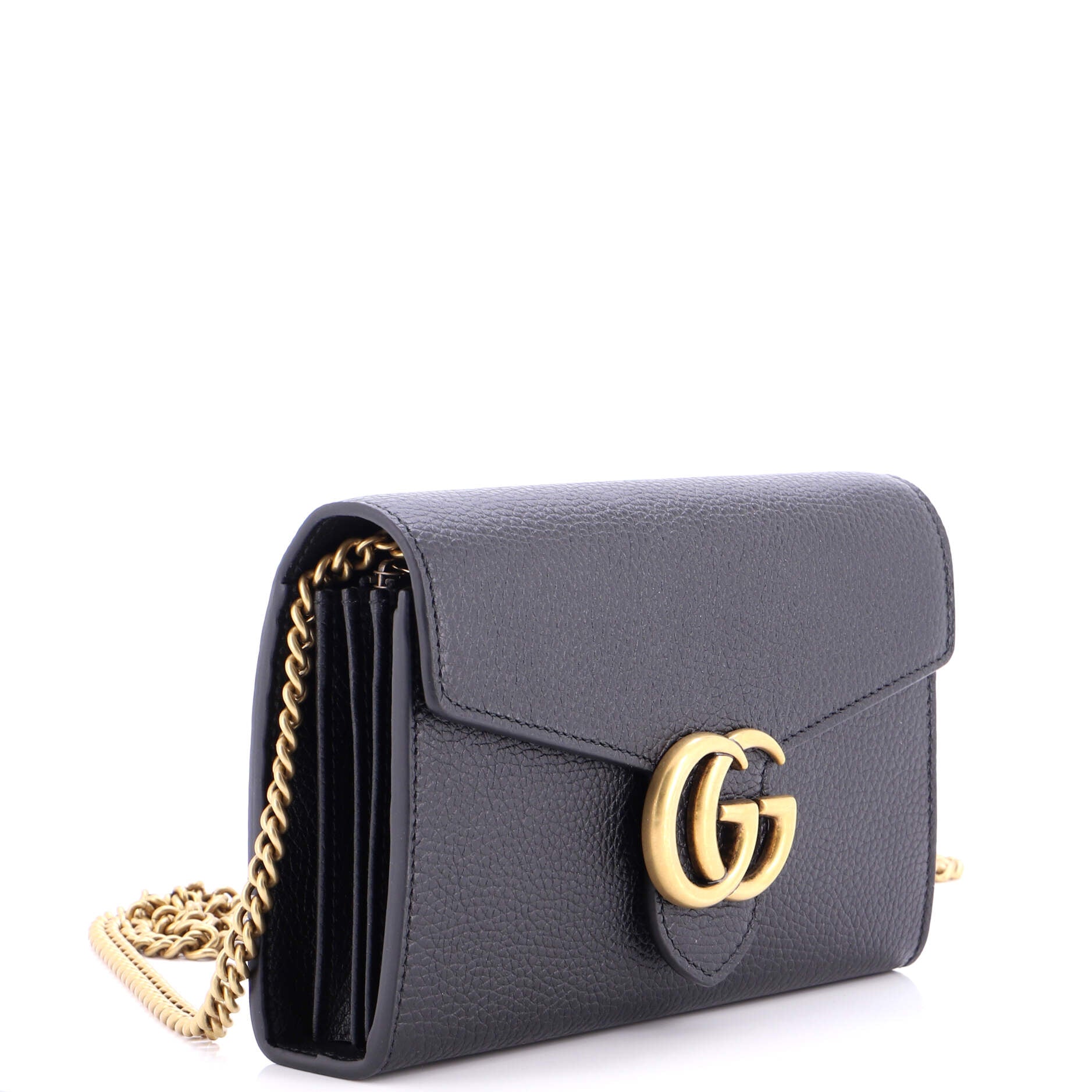 GG Marmont Chain Wallet Leather Mini