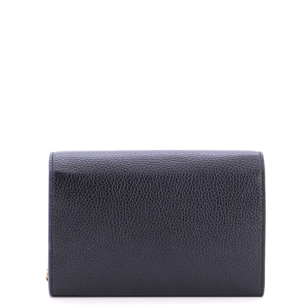 GG Marmont Chain Wallet Leather Mini