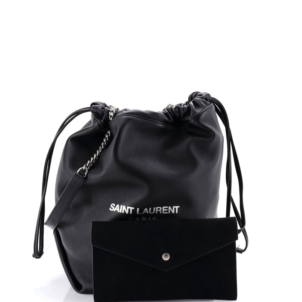Teddy Bucket Bag Leather Large