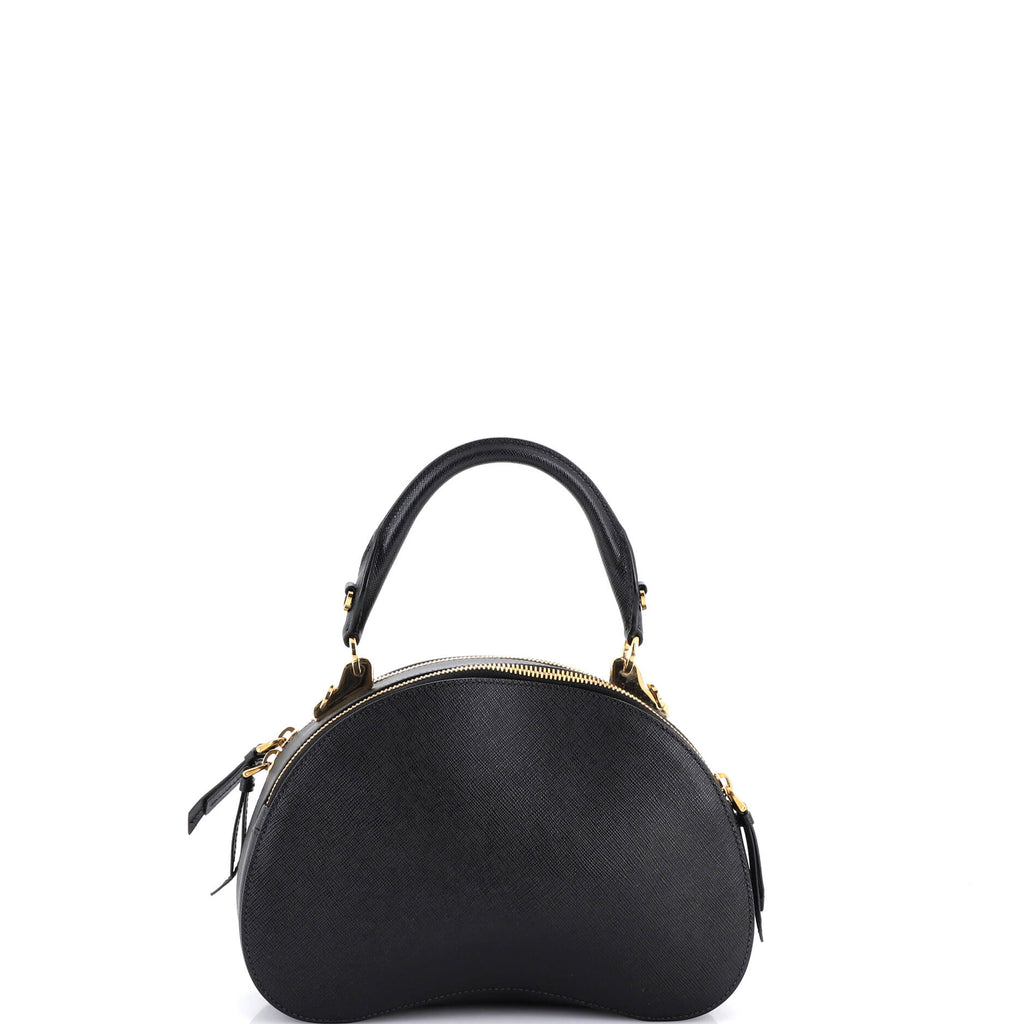 Sidonie Convertible Bowler Bag Saffiano Leather Medium