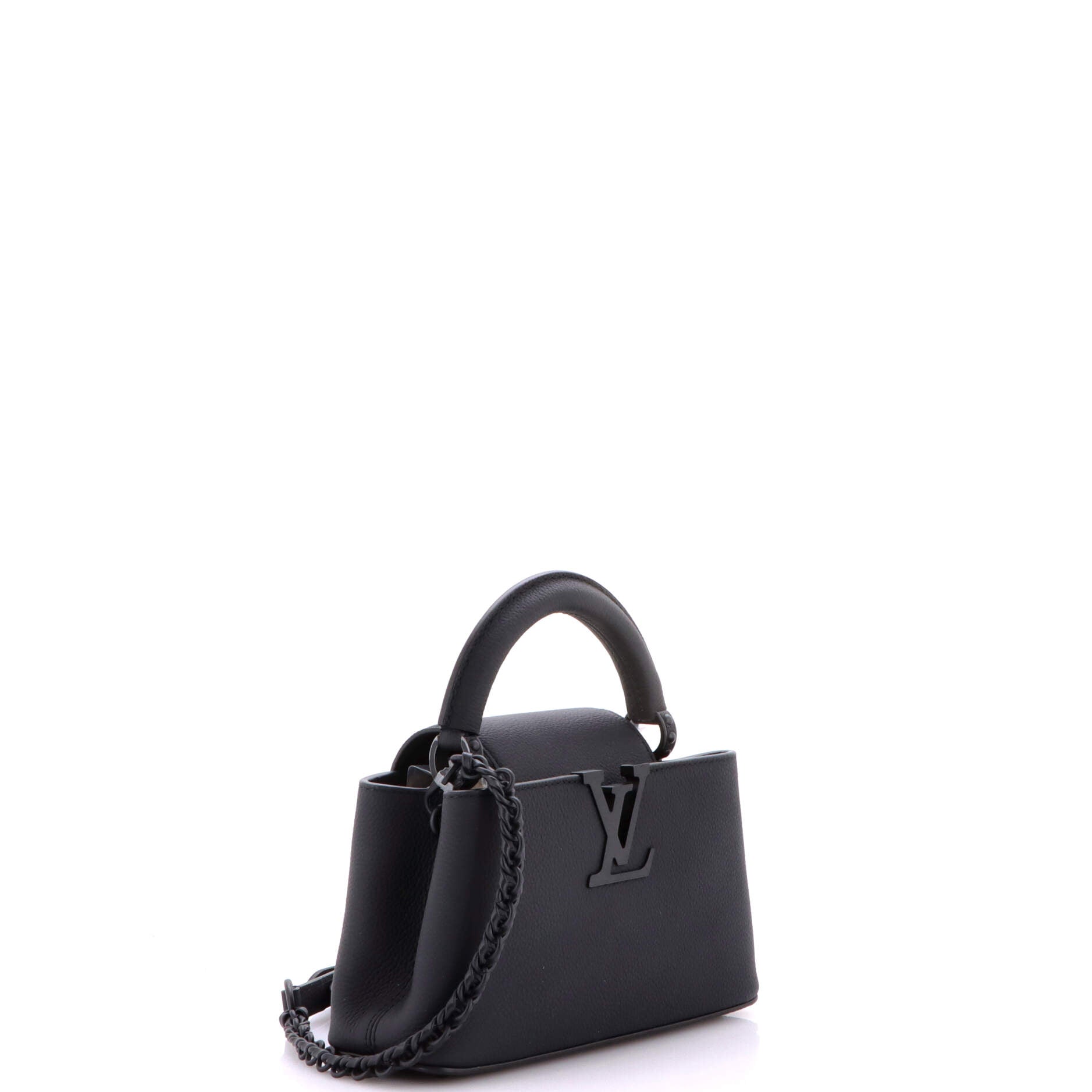 Capucines East West Bag Leather Mini