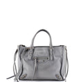 Papier A4 Zip Around Classic Studs Bag Leather Mini