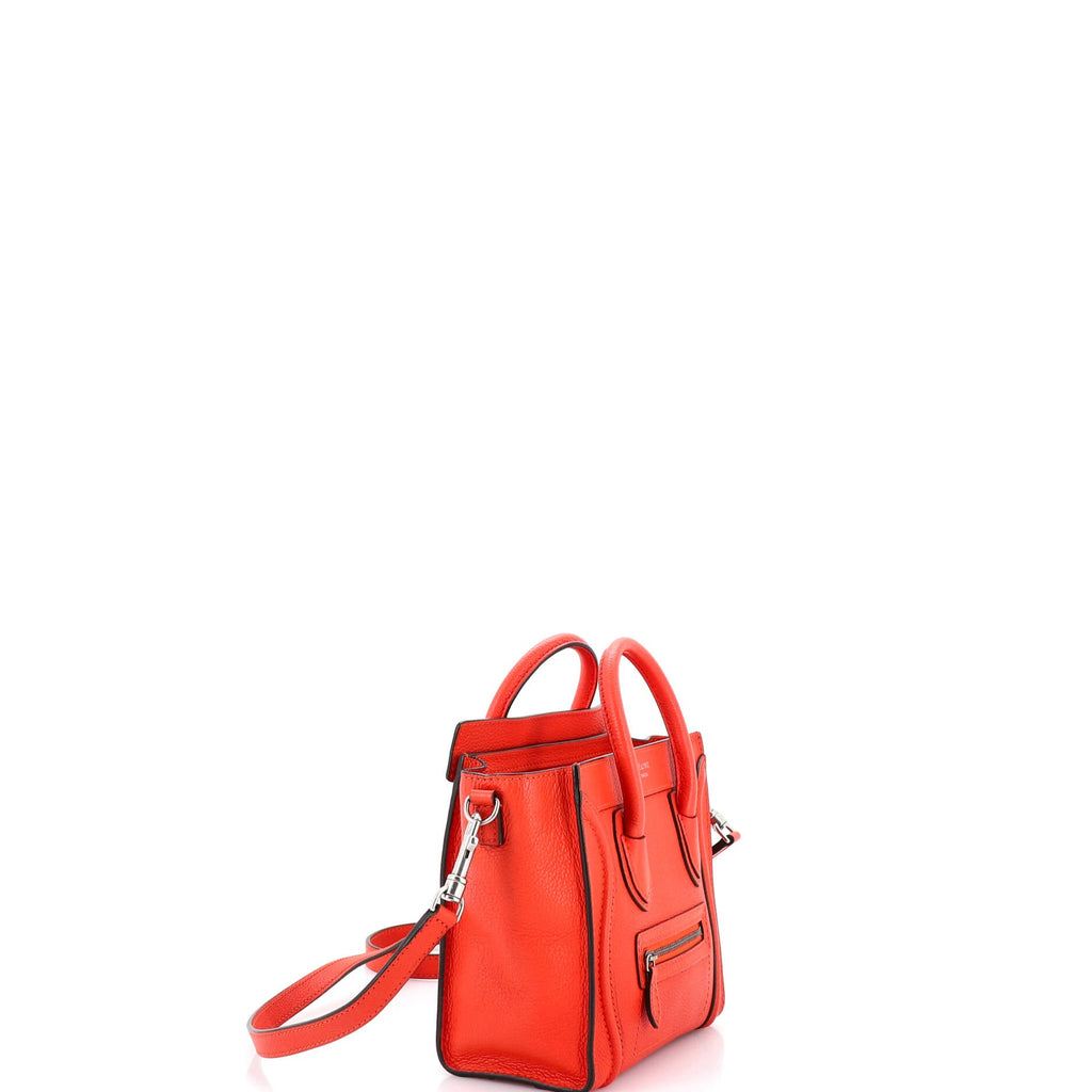 Luggage Bag Smooth Leather Nano