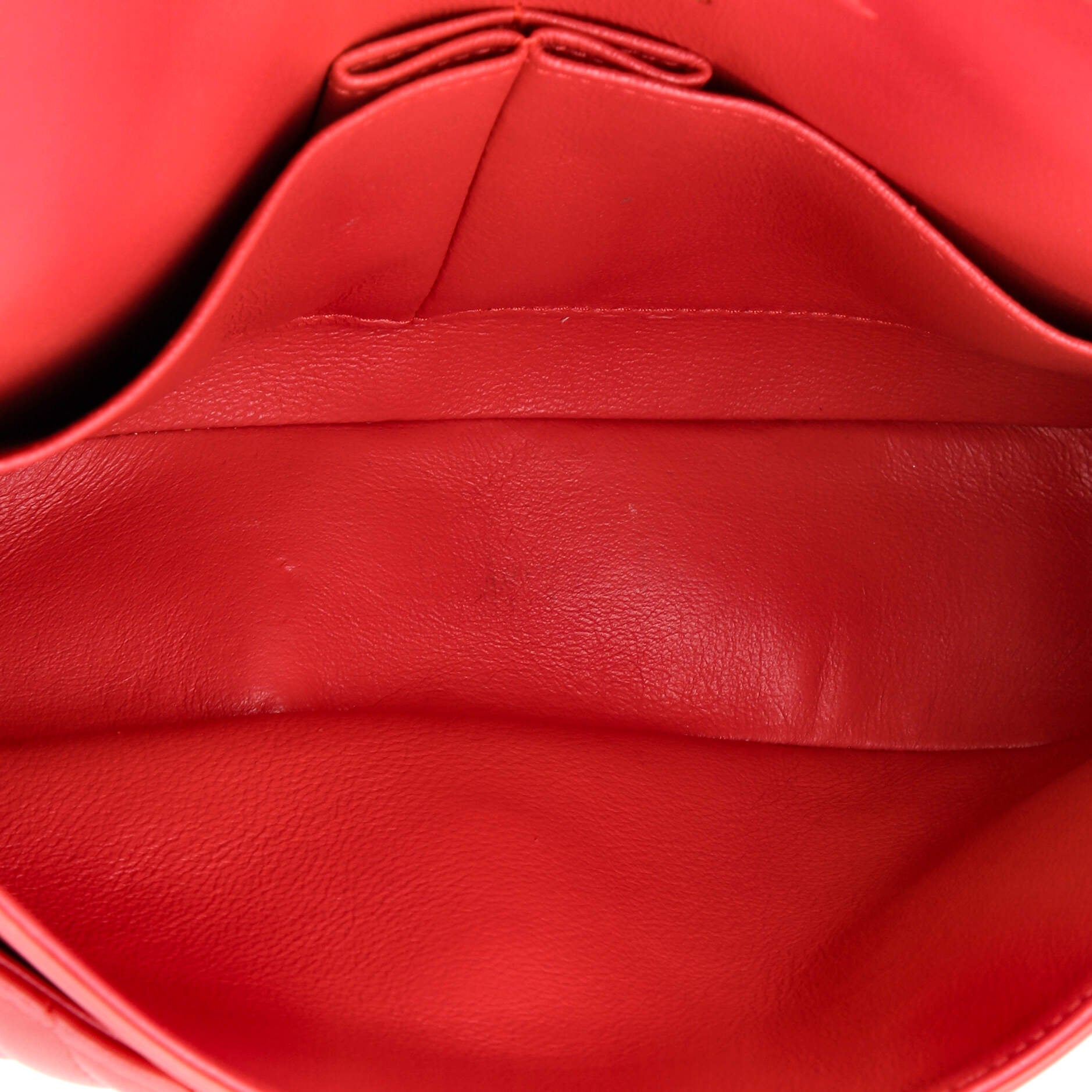 Classic Double Flap Bag Chevron Lambskin Medium