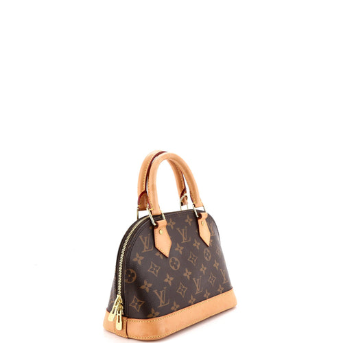Alma Handbag Monogram Canvas BB