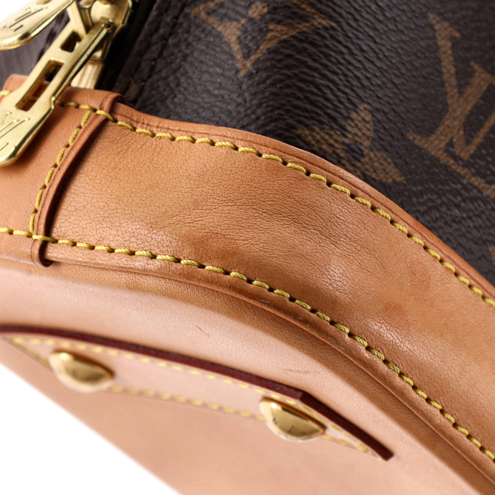 Alma Handbag Monogram Canvas BB
