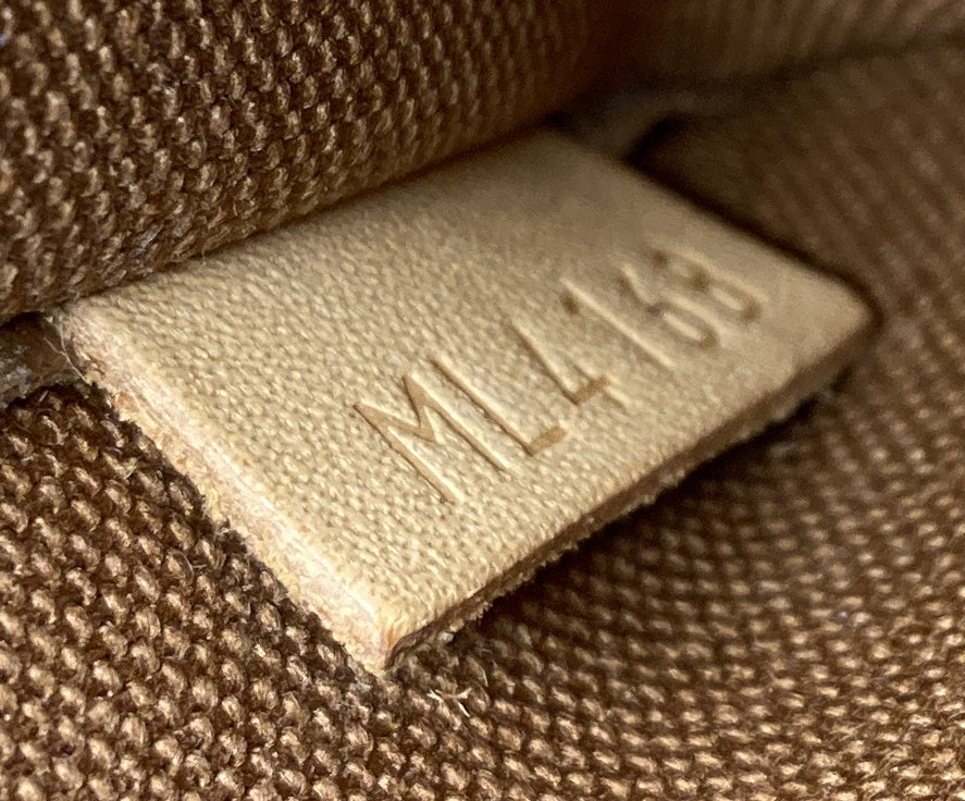 Alma Handbag Monogram Canvas BB