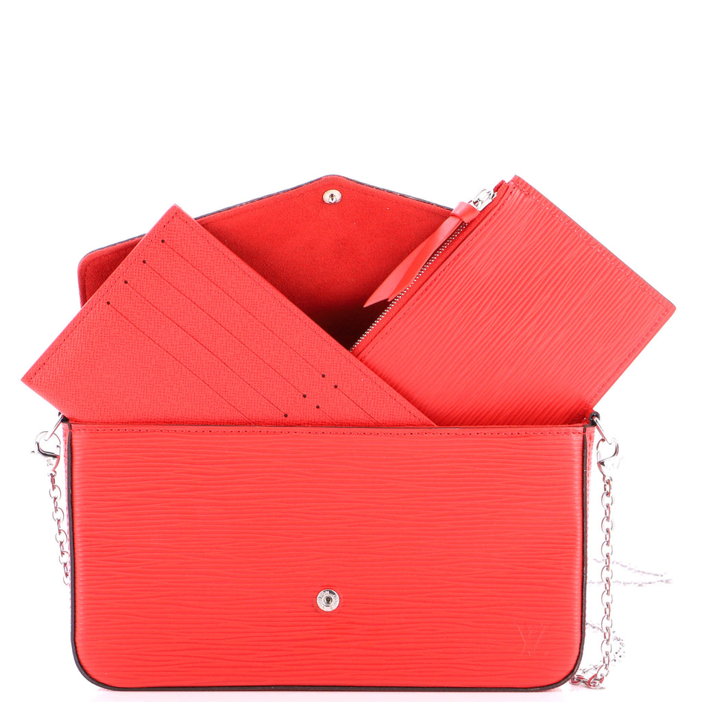 Felicie Pochette Epi Leather