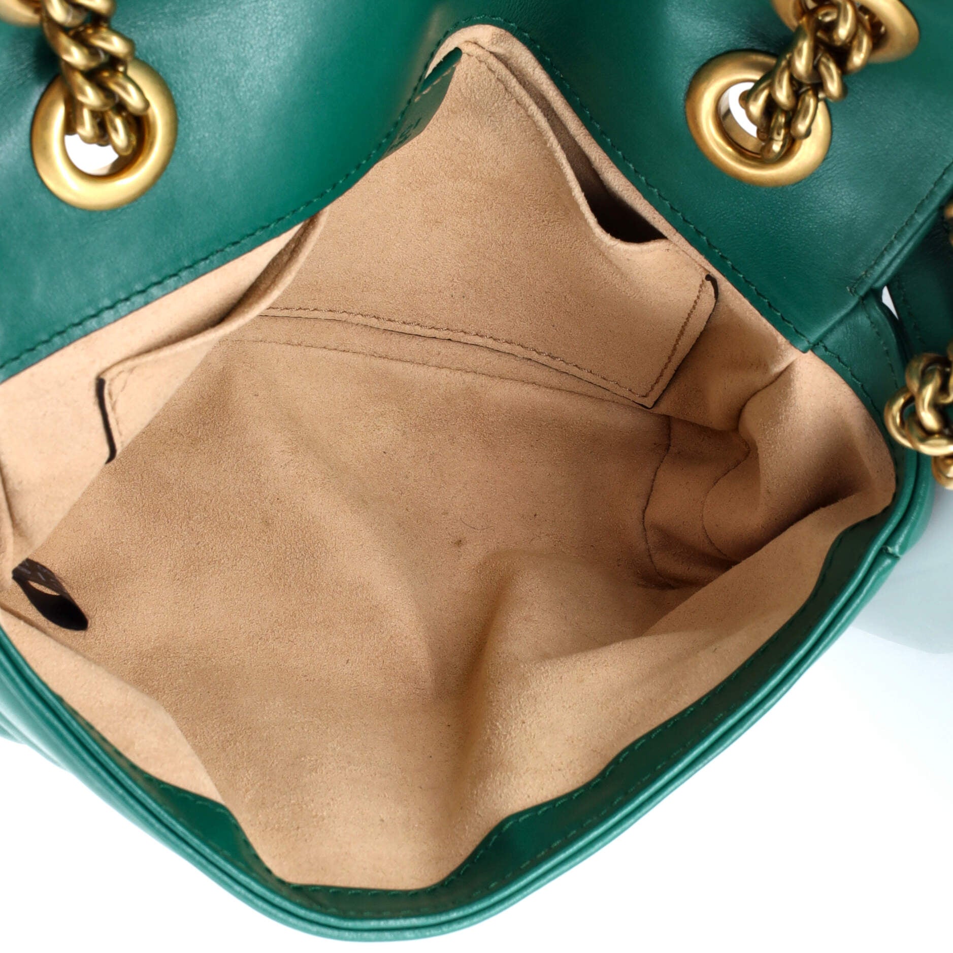 GG Marmont Flap Bag Matelasse Leather Mini