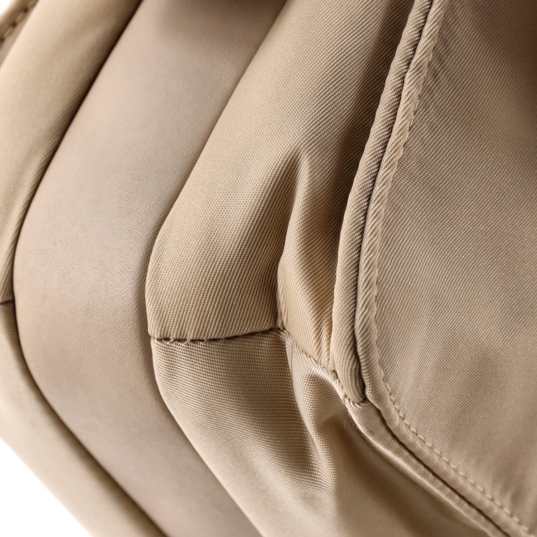 Padded Flap Shoulder Bag Re-Nylon Small