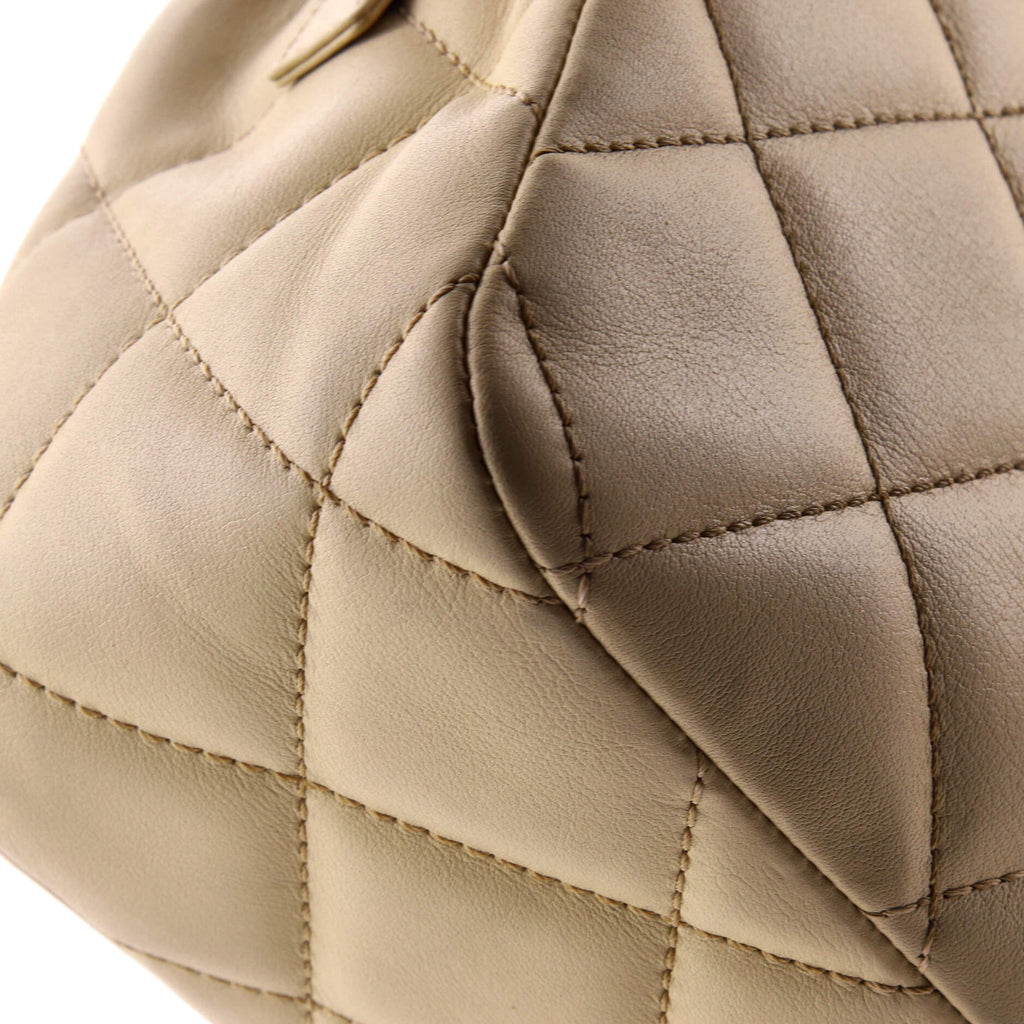 In The Business Camera Bag Quilted Calfskin Large