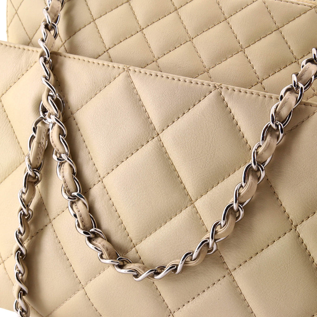 In The Business Camera Bag Quilted Calfskin Large